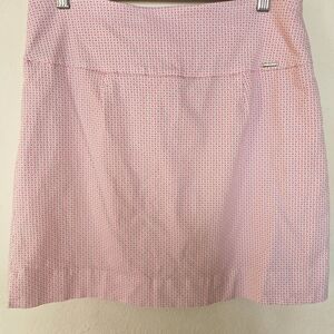 Pink Patterned Women's Skirt